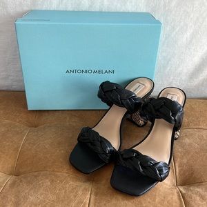 BRAND NEW in box Antonio Melani Bannon Heels in Black size 10